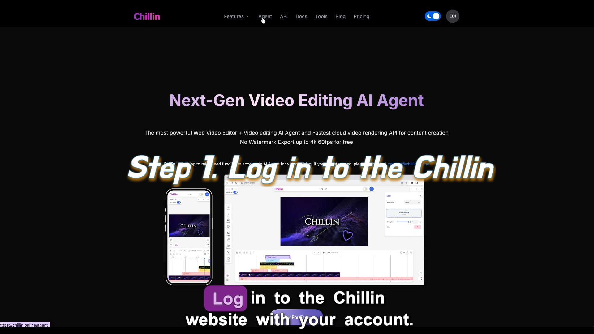 Chillin Agent Demo Video